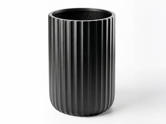 Linea Fiberstone Planter Black 50L 
