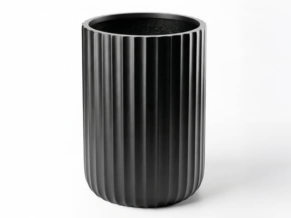 Linea Fiberstone Planter Black 80L