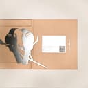 Tui Twosome Metal Bird Ornament - Corten Steel 5