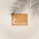 Piwakawaka Metal Bird Ornament - Corten Steel 8